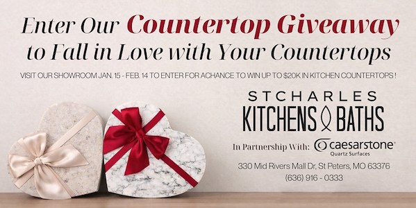 Valentine's Day Countertop Giveaway